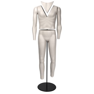 Ανδρική Κούκλα Εύκαμπτη Φωτογράφισης Πλαστικό φινίρισμα 146cm 