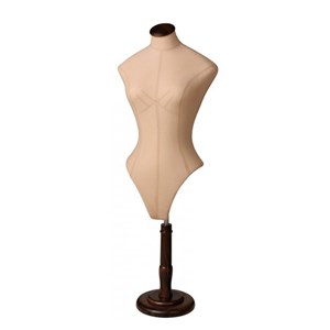 Vintage Γυναικείο Μπούστο Ραπτικής για εσώρουχα με στρογγυλή βάση