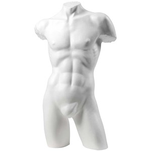 Ανδρικό μπούστο βιτρίνας φελιζόλ αντικέ 100cm