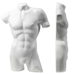  Ανδρικό μπούστο βιτρίνας φελιζόλ, μισό 87cm