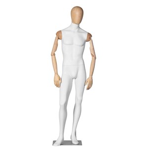 Ανδρική Κούκλα Βιτρίνας Madero Collection με ξύλινο Κεφάλι και χέρια Position 02