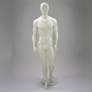 Ανδρική Κούκλα Βιτρίνας TOMMY με Ανάγλυφο Κεφάλι - Εκθεσιακό Κομμάτι