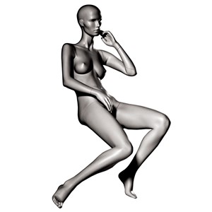 Κούκλα βιτρίνας Stylized 3 124-ST3