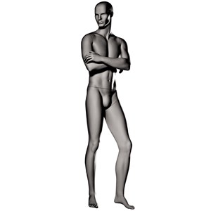 Ανδρική Κούκλα βιτρίνας Stylized 3 511-ST3